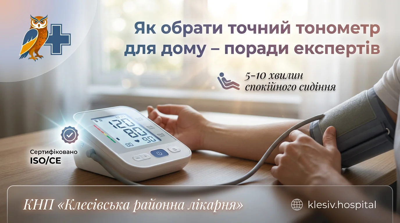 Як обрати точний тонометр та правильно вимірювати артеріальний тиск