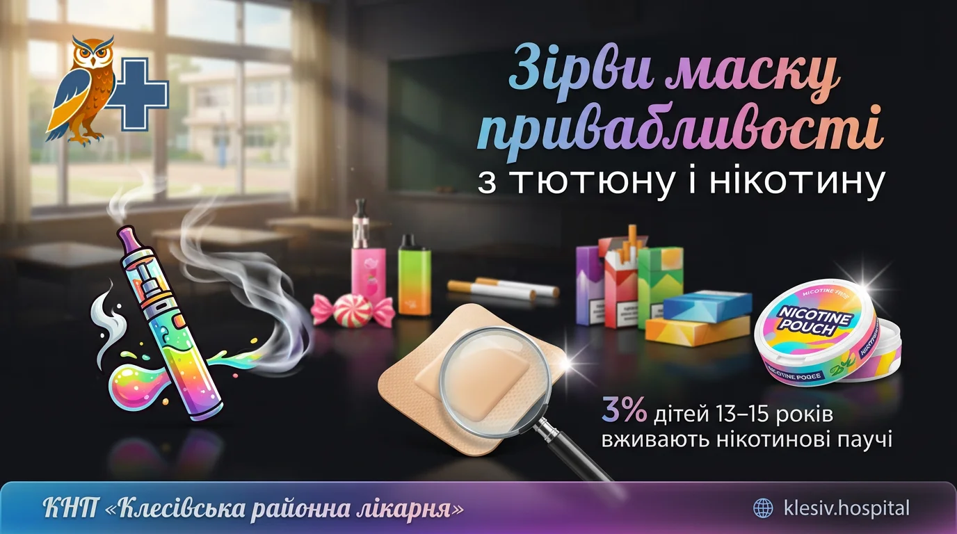 Всесвітній день без тютюну: захист молоді від нікотинових продуктів