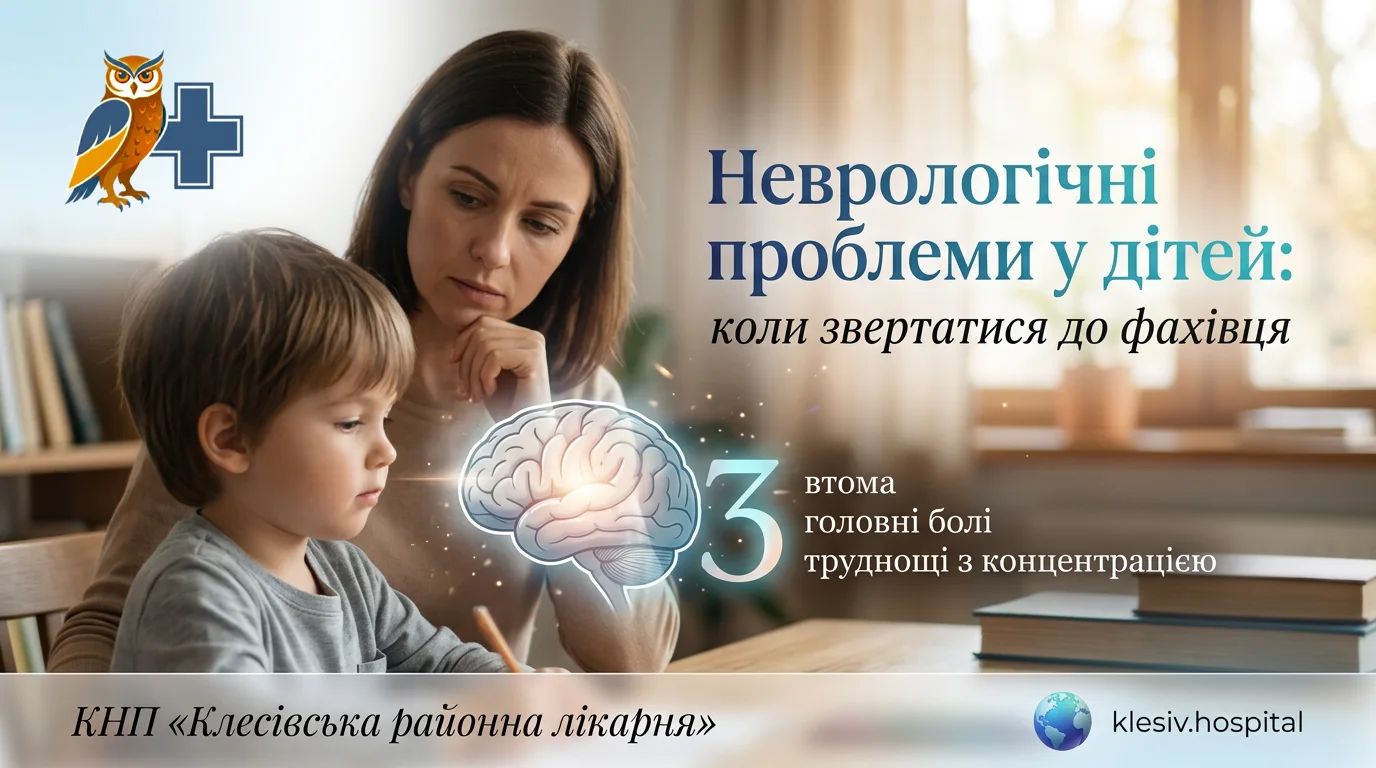 Дитяча неврологія: коли варто звернутись до спеціаліста