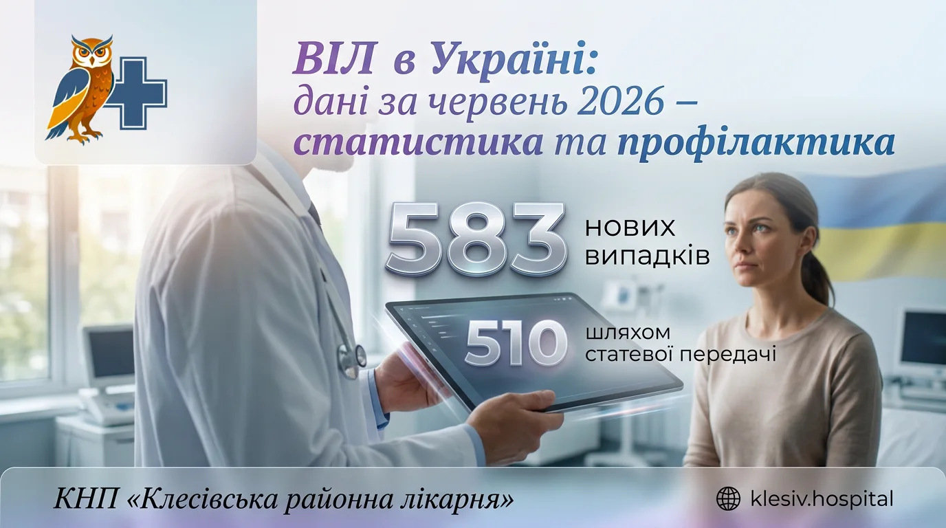 Статистика ВІЛ/СНІД в Україні за червень 2026 року: виклики та шляхи профілактики