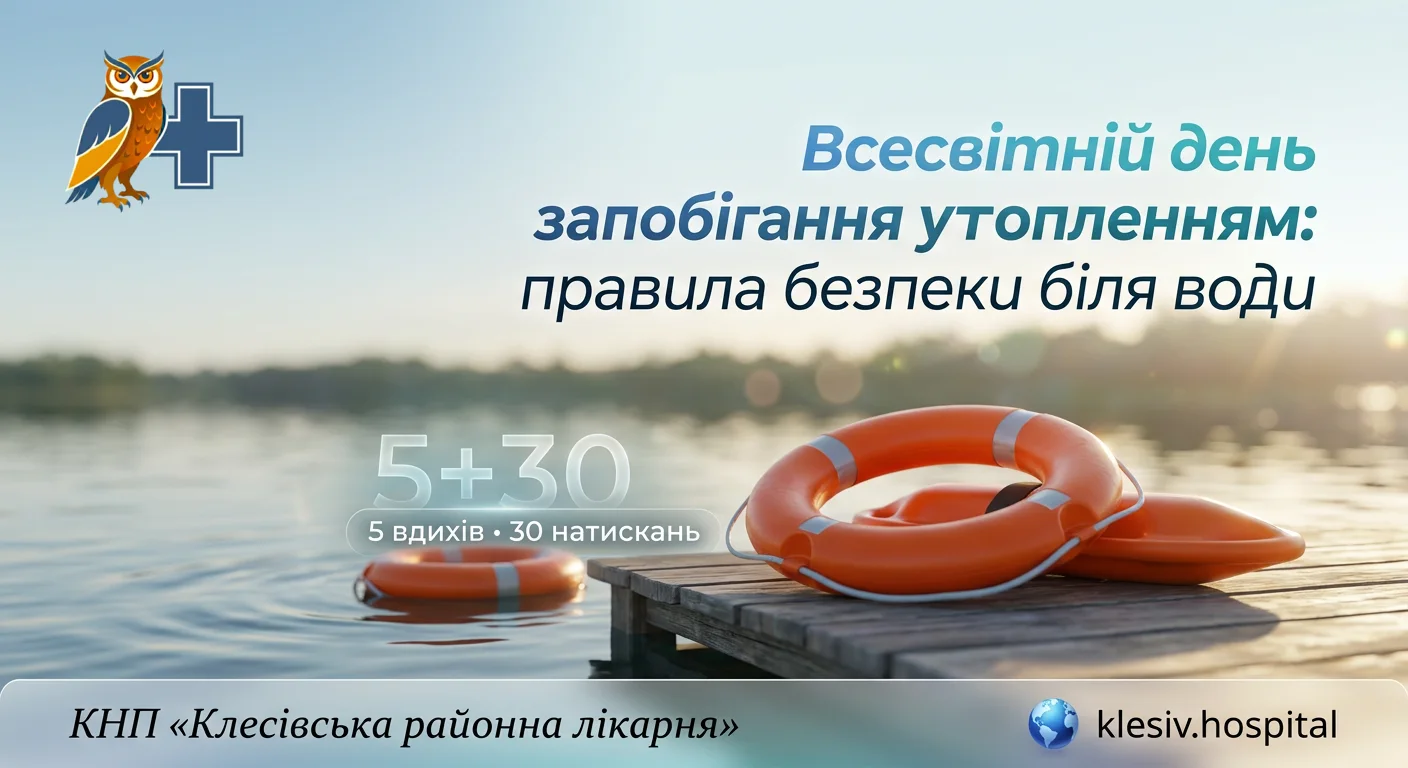 Всесвітній день запобігання утопленням: правила безпеки біля води